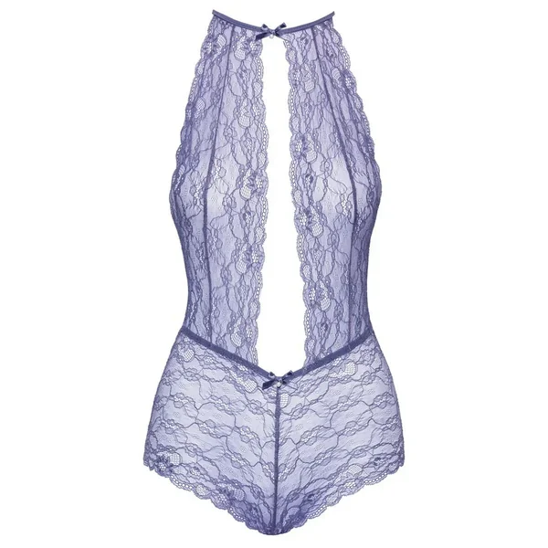 Body glamour bleu-gris