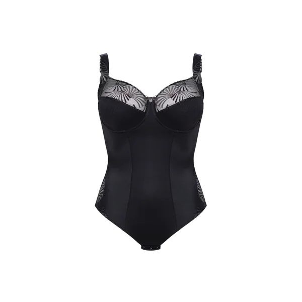 Body grande taille à armatures EMILY 2273 NOIR