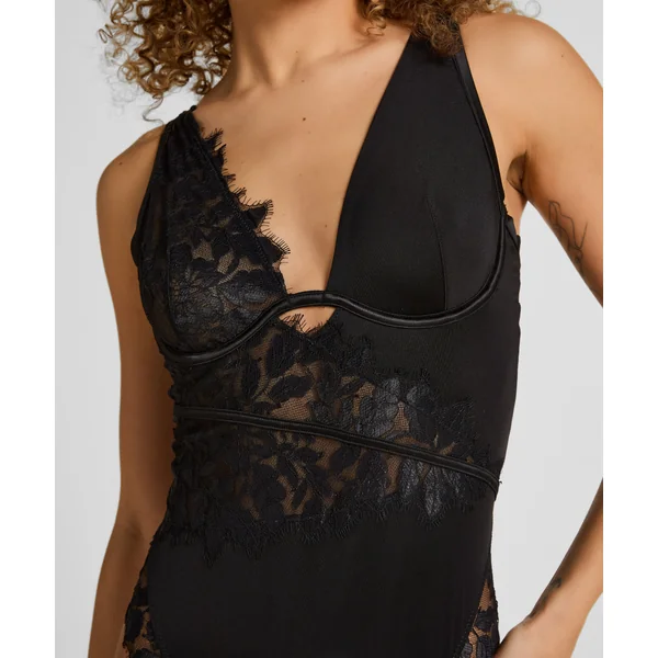 Body Malou avec Armatures - Noir