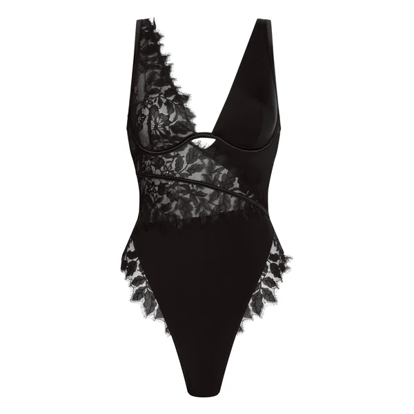 Body Malou avec Armatures - Noir