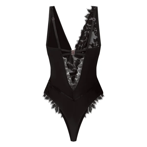 Body Malou avec Armatures - Noir