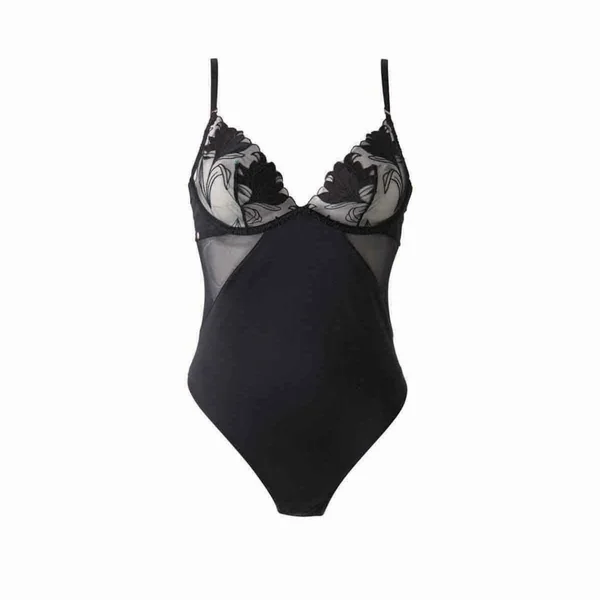 Body noir Capucine Morgan Lingerie