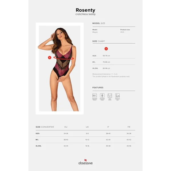 Body ouvert Rosenty