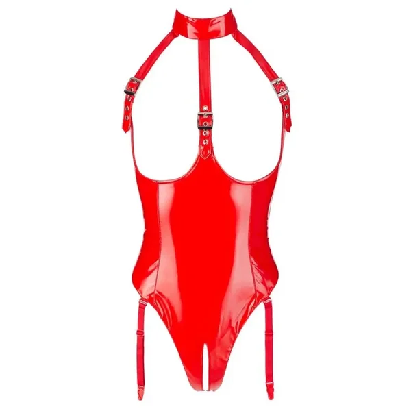 Body ouvert vinyle rouge