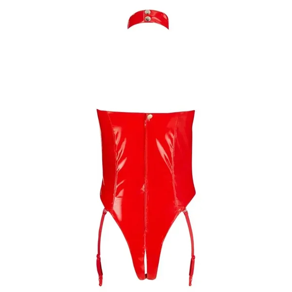 Body ouvert vinyle rouge