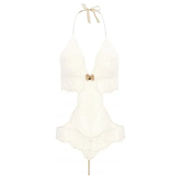Body perles Sydney ivoire
