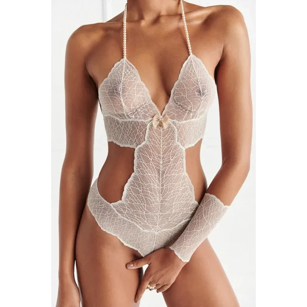 Body perles Sydney ivoire