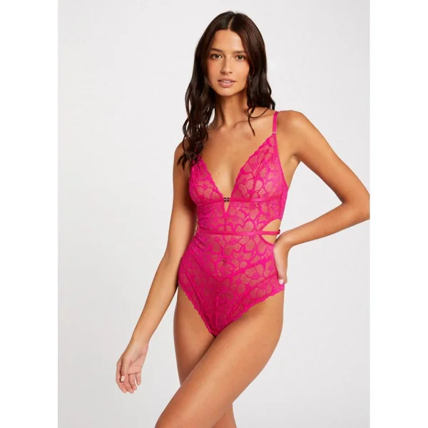 Body rose Ophélie Morgan Lingerie