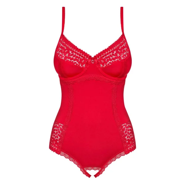 Body rouge Jolierose (XXL)