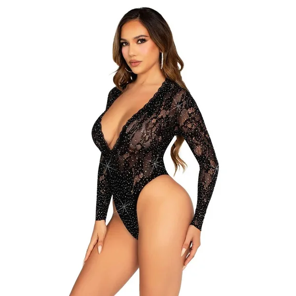 Body Strass & résille