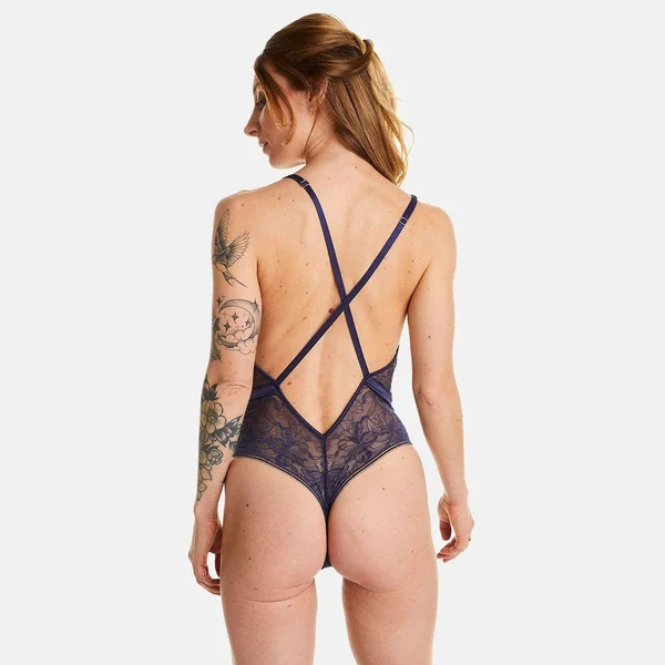 Body tanga - Bleu Pomm Poire