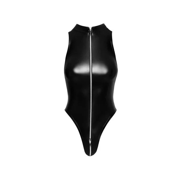 Body zip wetlook F294