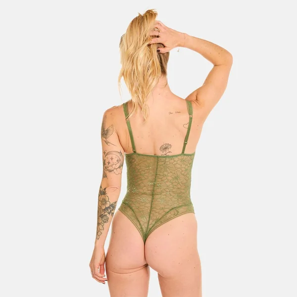 Bodytanga kaki Masque vert Pomm Poire