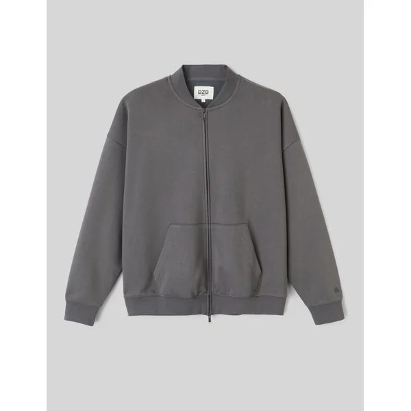 Bomber double ouverture Gris clair