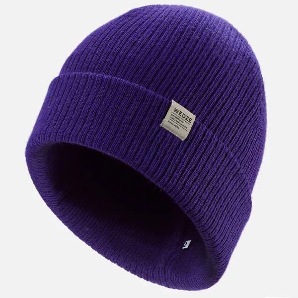 BONNET DE SKI ADULTE - FISHERMAN - VIOLET FONCE