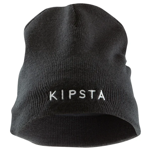 BONNET FOOTBALL ENFANT KEEPWARM NOIR