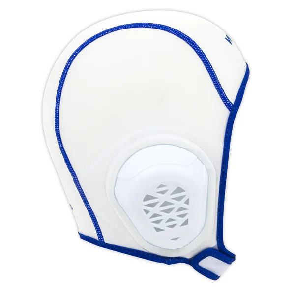 Bonnet water polo junior easyplay à scratch blanc