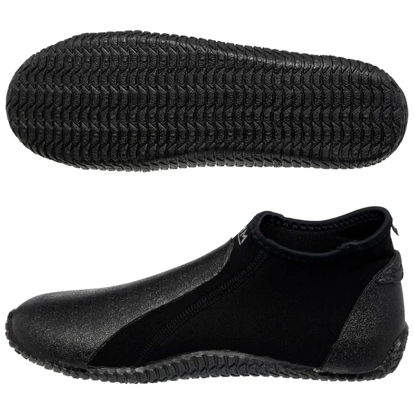Bottillons plongée bas néoprène 3mm - noir