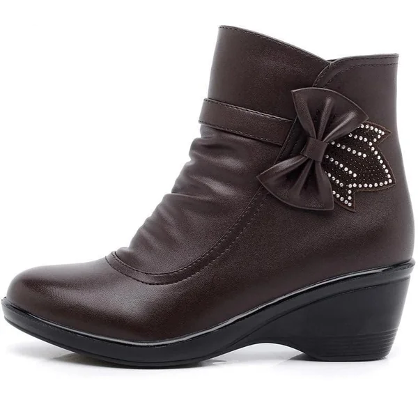 Bottines Cuir Femme Style Bohème