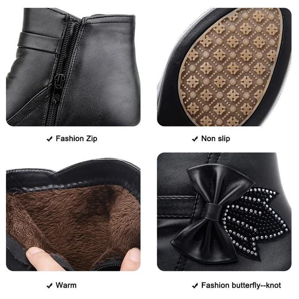 Bottines Cuir Femme Style Bohème