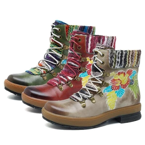 Bottines d’été Bohème