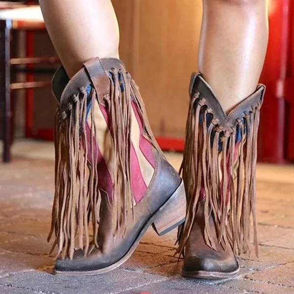 Bottines Indiennes Bohème