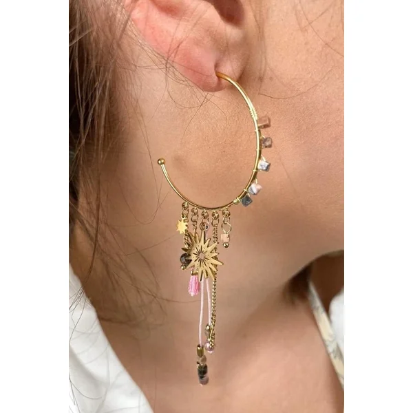 Boucles d’oreilles Bohème Hippie