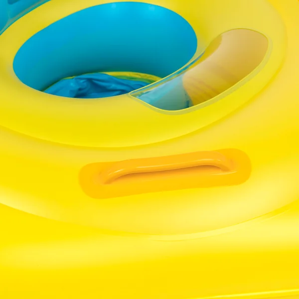 Bouée siège de piscine avec poignées Bébé 7-11kg - jaune