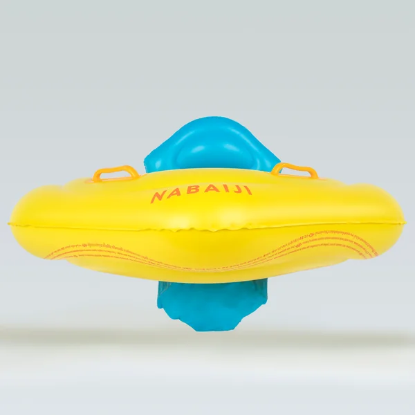 Bouée siège de piscine avec poignées Bébé 7-11kg - jaune