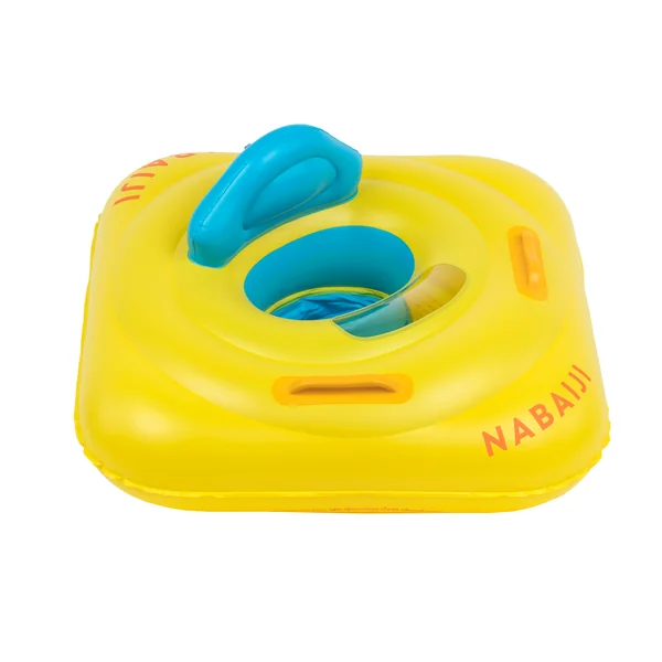 Bouée siège de piscine avec poignées Bébé 7-11kg - jaune