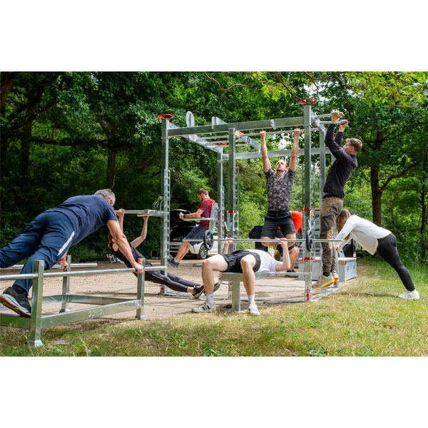 Box de musculation général outdoor taille M - Pack Full Option