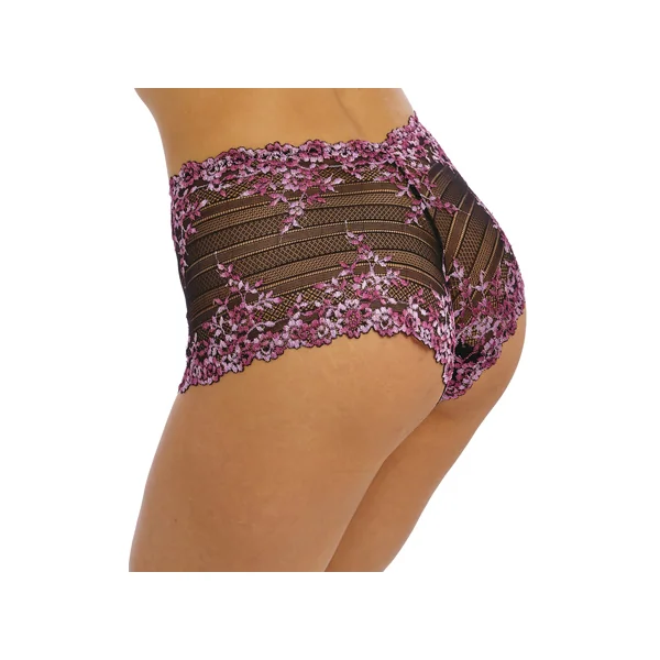 BOXER EMBRACE LACE WA067491 BLACK/BERRY MULTI