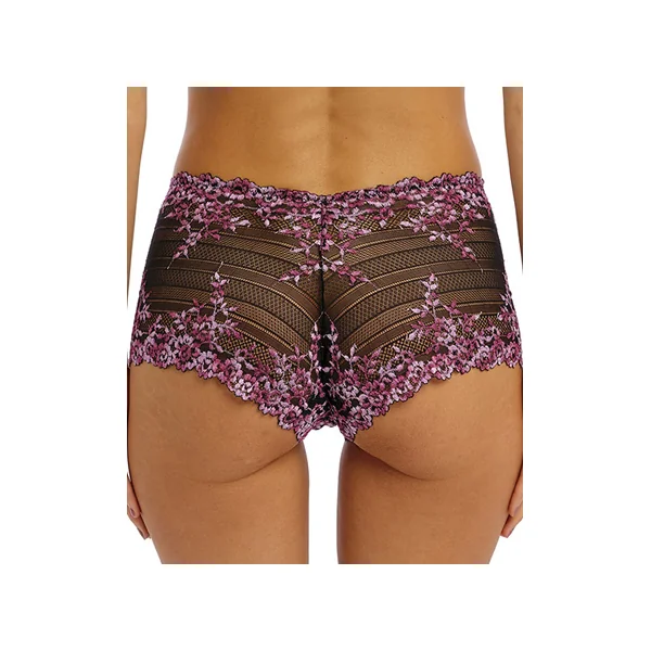 BOXER EMBRACE LACE WA067491 BLACK/BERRY MULTI
