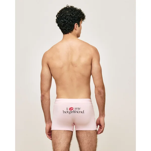 Boxer en coton "I love my hot girlfriend