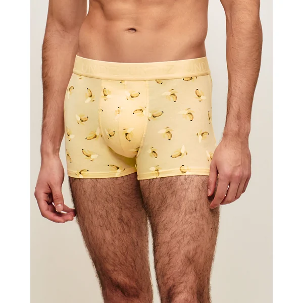Boxer en coton motifs bananes