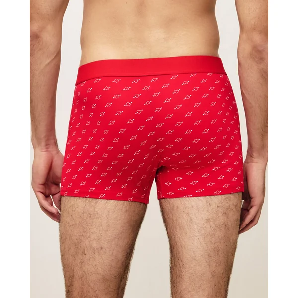 Boxer en coton motifs cœurs