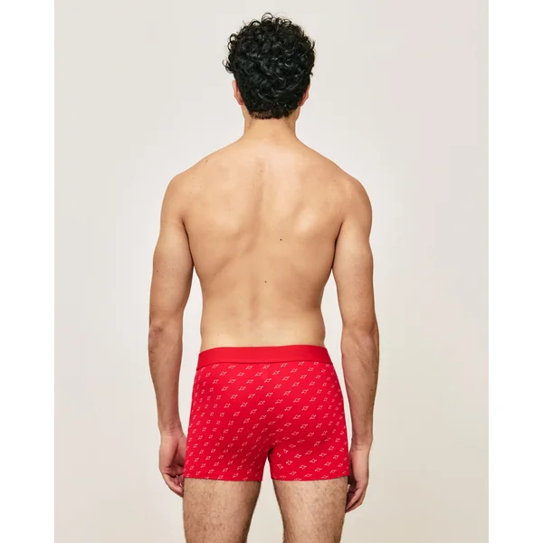 Boxer en coton motifs cœurs