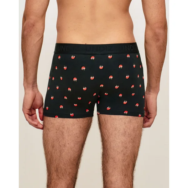 Boxer en coton motifs pommes
