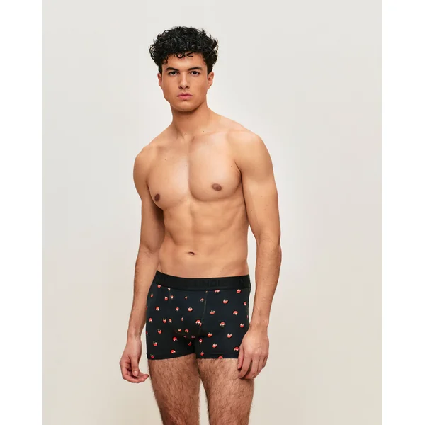 Boxer en coton motifs pommes