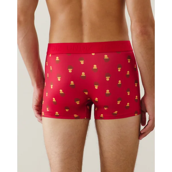 Boxer en microfibre motifs biscuits