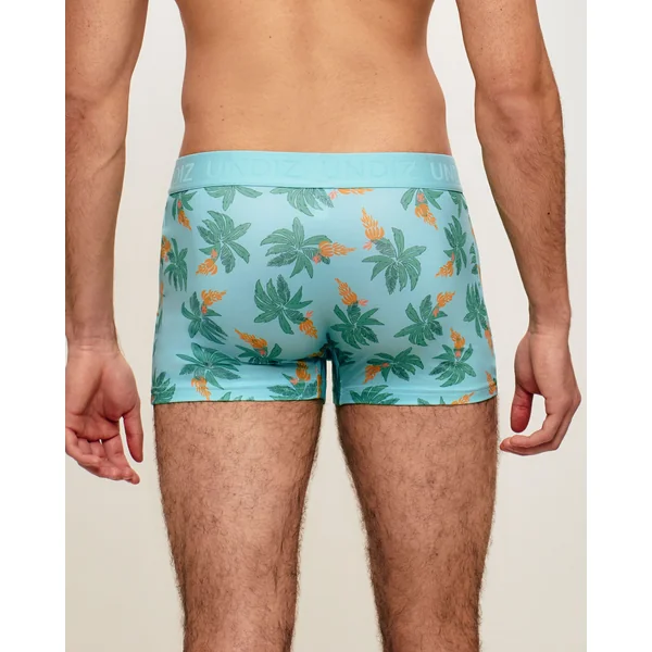 Boxer en microfibre motifs palmiers et bananes
