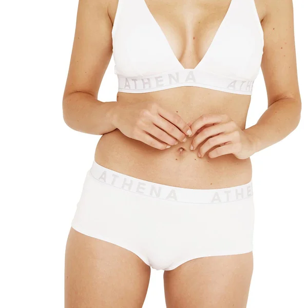 Boxer femme Easy Color blanc en coton Athéna