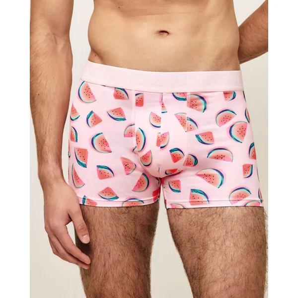 Boxer microfibre motifs pastèques