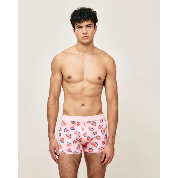 Boxer microfibre motifs pastèques