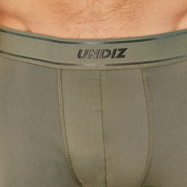 Boxer uni en microfibre