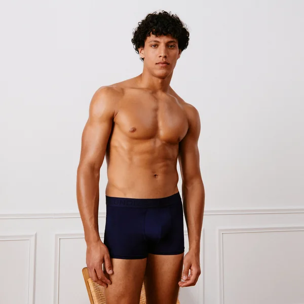 Boxer uni en microfibre