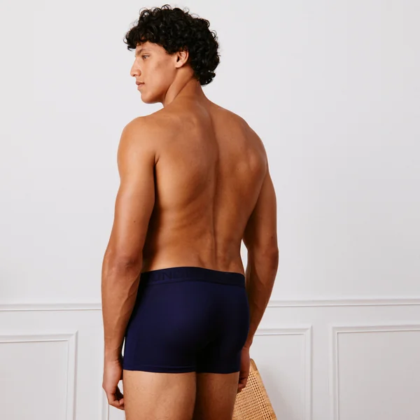 Boxer uni en microfibre
