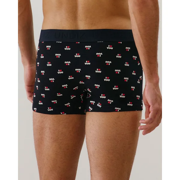 Boxer à motifs en coton