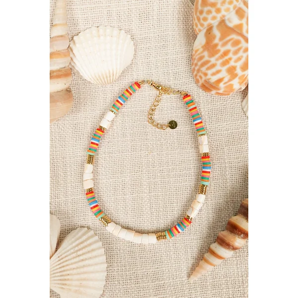 Bracelet Cheville Perles Coquillage