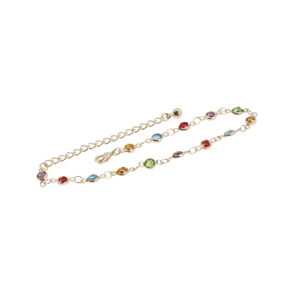 Bracelet de pierres précieuses - Jaune